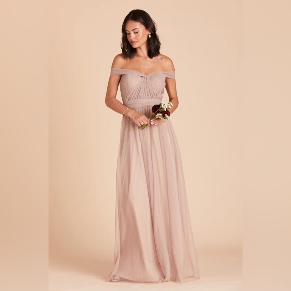 NWT Birdy Grey Christina Convertible Curve Dress in Sandy Taupe